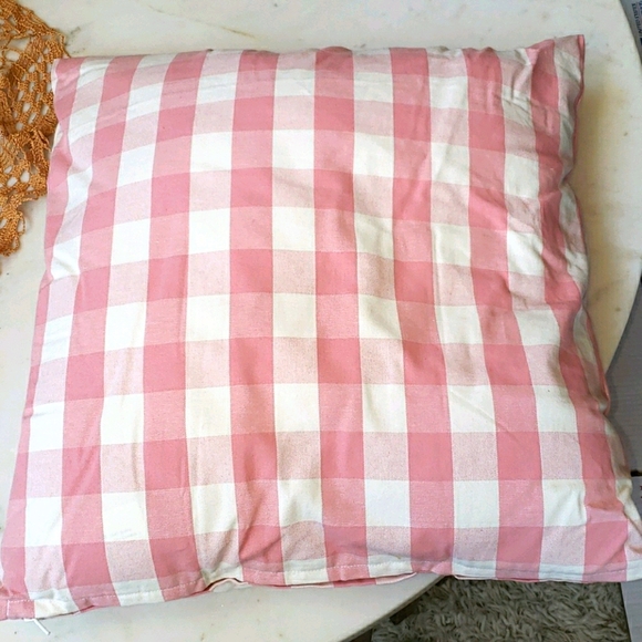 ikea plaid pillow